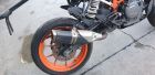 SILENCIADOR TRASERO KTM 390 DUKE Motor 373 cm3 - 32 kW